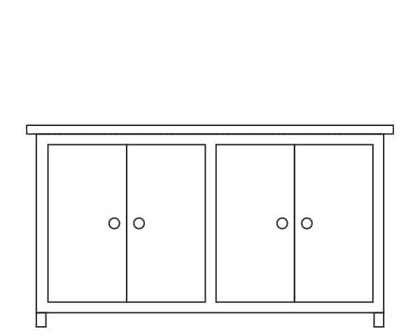 Graphic of Sideboard 1-2c